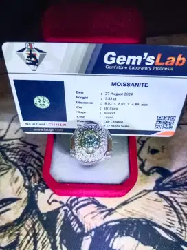 Green Moissanite