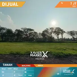 Dijual Tanah Kavling di Cluster Graha Golf Utama Araya Malang Kota