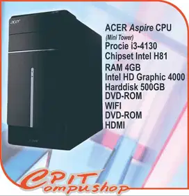 OBRAL MURRAH CPU PC CORE I3 4130 RAM 4 GB HDD 500 GB SUPPORT HDMI
