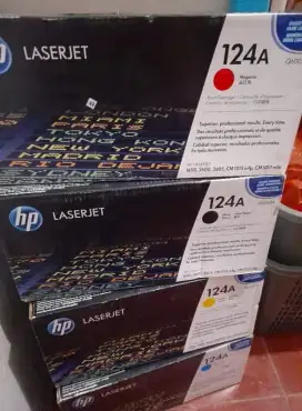TONER HP 124A 124 A BARU ORIGINAL