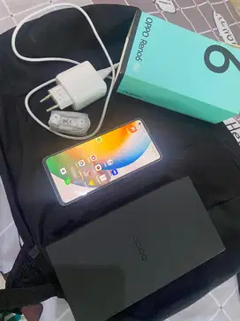 Dijual Oppo RENO 6 5G  like New RAM 8Gb+6GB /128 GB