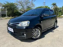 Pajak Panjang Toyota Etios Valco 1.2 G Bensin-MT 2016 Hitam BSKW