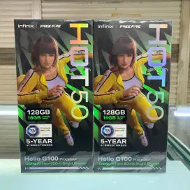 Infinix Hot 50 nfc ram 8gb+8gb/128gb baru garansi resmi harga Promo