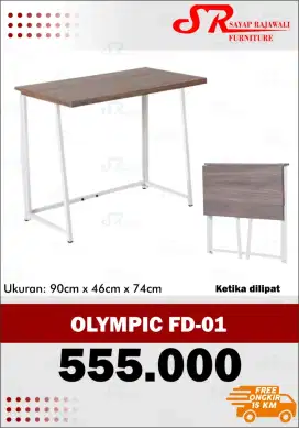Meja Lipat Minimalis Murah Area Jogja (Ars)