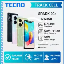 TECNO SPARK 20C (new) RAM 16/128GB( KREDT TNPA DP)CIPUTAT