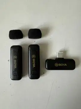 FOR SALE MICROPHONE WIRELESS BOYA UNTUK BIKIN KONTEN