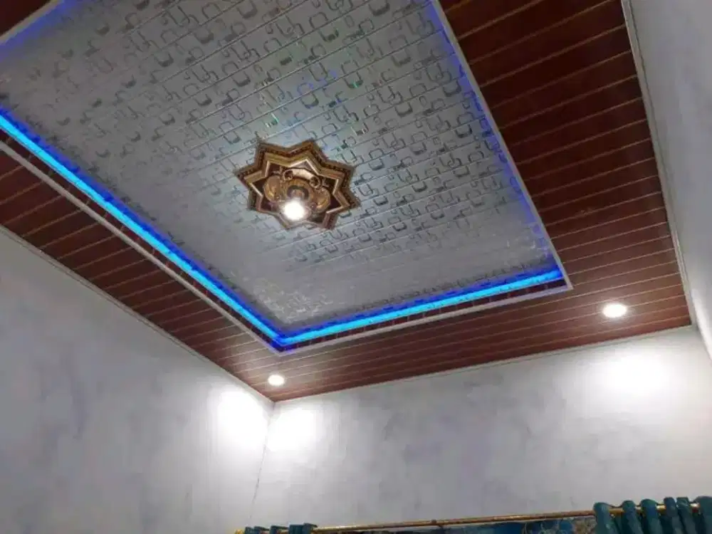 Plafon PVC terpasang