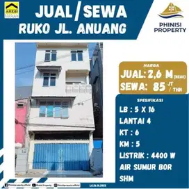 RUKO JLN.ANUANG KOTA MAKASSAR