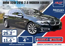 DP 25JT BMW 520i 2016 MODERN LUXURY SUNROOF LOW KM.49RB PJK PJG #F3ST