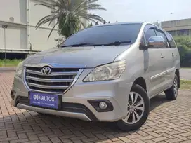 Pajak Panjang TDP 10JT Toyota Kijang Innova 2.0 G -AT 2014 Silver