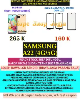 Service HP-Baterai-Touchscreen-LCD SAMSUNG A22 (4G)