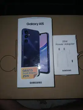 DI JUAL SAMSUNG GALAXY A15. 8/128GB SECOND MULUS FULLSET ORI + ADAPTOR