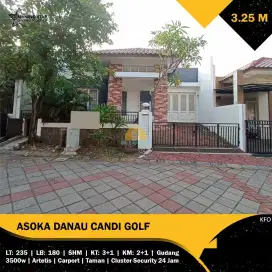 Murah dijual rumah siap huni asoka graha candi golf