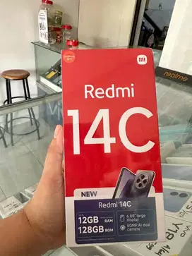 Redmi 14c 6/128 Baru Garansi resmi