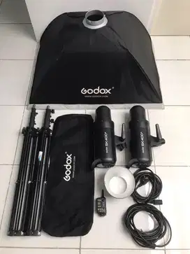 Lampu Godox set SK400