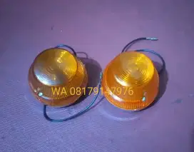 baru. lampu sein sen depan motor honda C50 pispot c70 antik jadul kuno