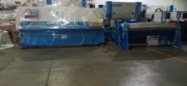 Mesin shearing/potong plat