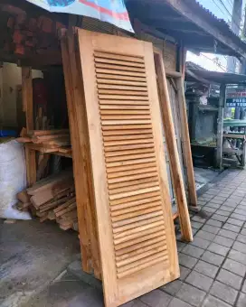 Pintu kusen jendela Plengkung custom