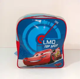 Tas Lightning Mc Queen Unik Tas Sekolah Anak TK SD Biru Merah