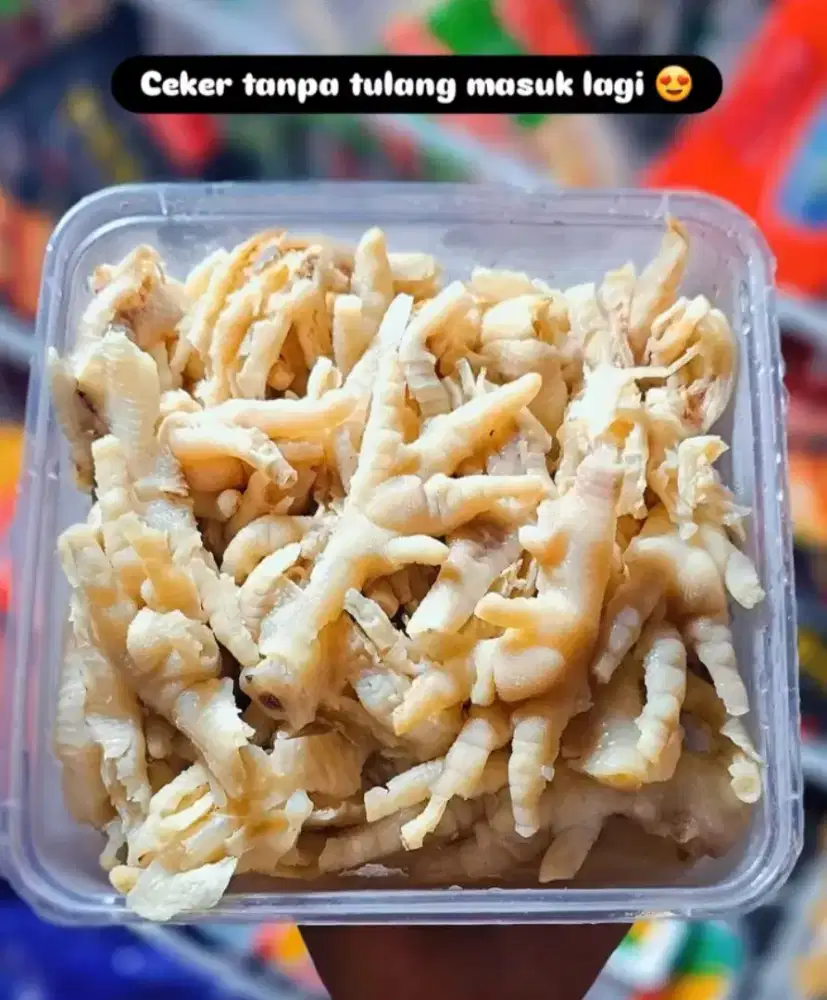 Ceker tanpa tulang 1kg