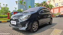 TDP 10Jt Toyota Agya 1.2 G Bensin-AT 2017 Hitam /