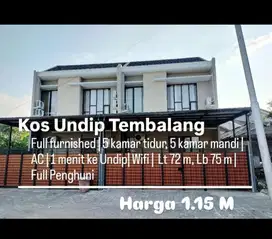 DIJUAL KOST 2 LANTAI DEKAT UNDIP