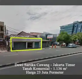 DIJUAL PROPERTI STRATEGIS DI JALAN DEWI SARTIKA, CAWANG, JAKARTA TIMUR