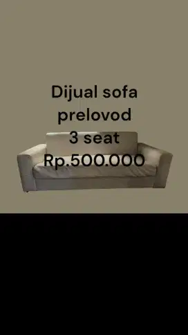 Sofa 3 dudukan dijual murah