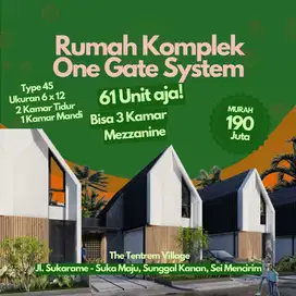 Rumah DP Murah di Medan hanya 200 juta