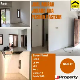 Jual Murah rumah Pesona Pasteyr 800 Jt an..Jarang ada!!!