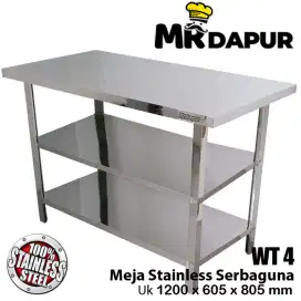 Meja stainless type WT4