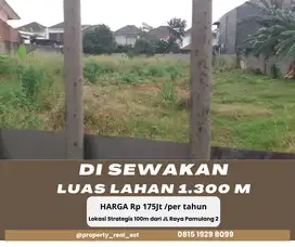 Lahan Sewa Di Pamulang 2 Tangerang Selatan