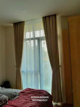Hordeng rumah jendela minimalis