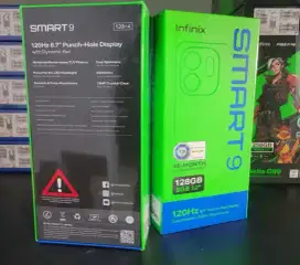 Infinix Smart 9 Ram 4/128 Baru Garansi Resmi 1 Tahun