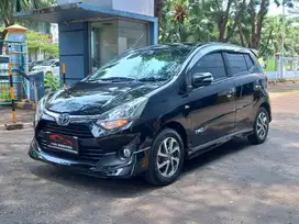 toyota agya TRD AT 2019 hitam, angsuran murah