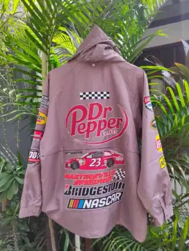 Coach Jaket Parasut Nascar Custom