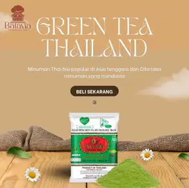 Teh hijau (green tea)