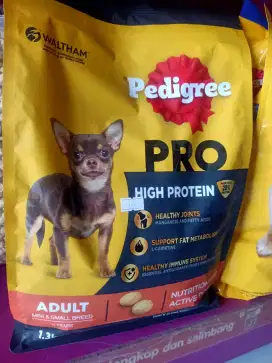 Pedigree Pro High Protein Adult Mini & Small dog 1,3kg