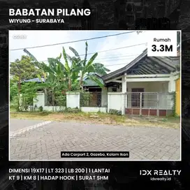 JUAL RUMAH Babatan Pilang Surabaya Wiyung dkt Pratama Sampurna Mukti