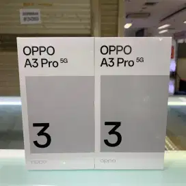 Oppo A3 Pro 5G nfc ram 8gb+8gb/256gb baru garansi resmi harga Promo