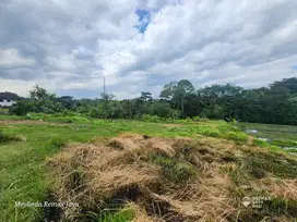 Tanah Murah dekat Pantai Nyanyi, view sawah dan sungai