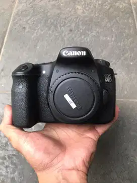 CANON 60D BODY ONLY SECOND RASA BARU