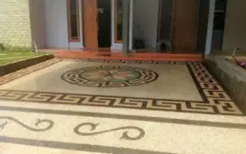 Batu sikat motif