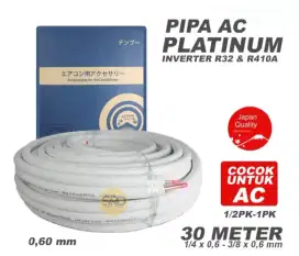 Pipa tembaga ac DENPO PLATINUM tebal 0.60mm 1/2 sd 1pk