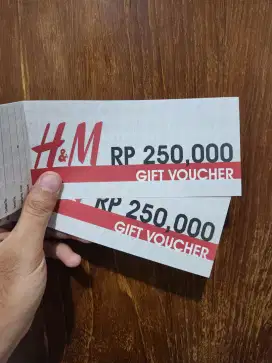 Voucher H&M 500ribu