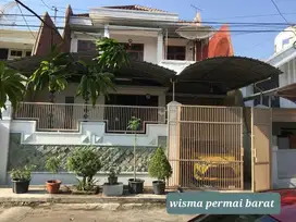 rumah wisma permai barat 2lt, dkt Galaxy mall sby