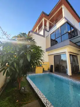 Rumah semi villa full funish nego sampai jadi BU turun harga