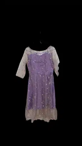 Dress kebaya ungu
