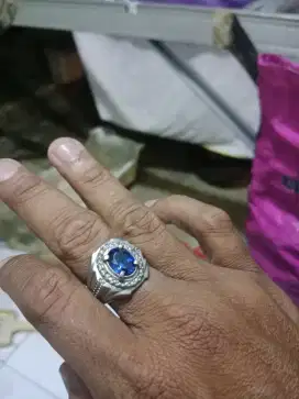 Akik blue safir