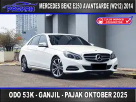 GanjiL Odo=53k Tdp=0 Pajak=OCTOBER Mercedes benz E250 2014 YOPI PASKAH